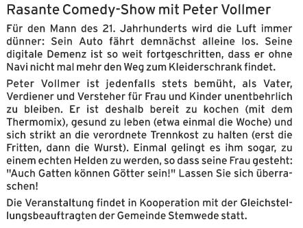 Neujahrsempfang mit Peter Vollmer