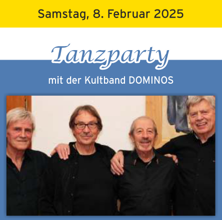 Tanzparty mit der Kultband DOMINOS