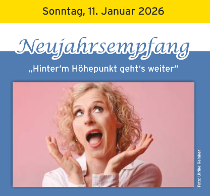 Neujahrsempfang mit Maria Vollmer